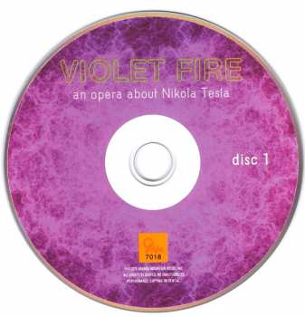 2CD Jon Gibson: Violet Fire - An Opera About Nikola Tesla 343486
