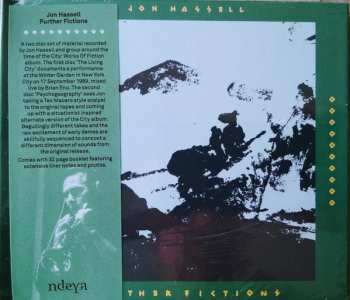 Album Jon Hassell: Further Fictions