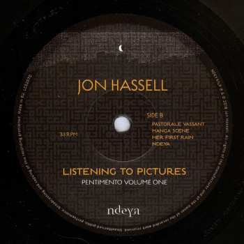 LP Jon Hassell: Listening To Pictures (Pentimento Volume One) PIC 138133