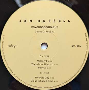 2LP Jon Hassell: Psychogeography 427681