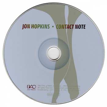 CD Jon Hopkins: Contact Note 324598