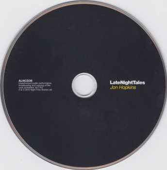 CD Jon Hopkins: LateNightTales LTD 394268