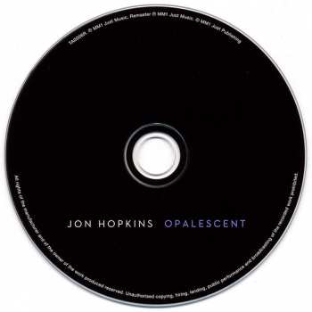 CD Jon Hopkins: Opalescent 96122