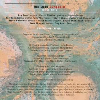 CD Jon Lord: Concerto For Group And Orchestra 7775