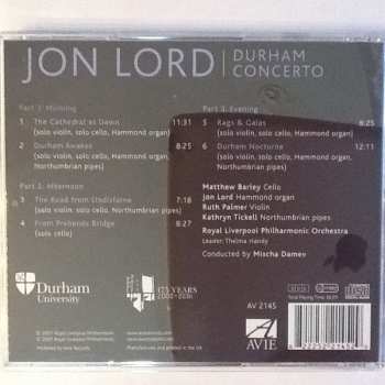 CD Jon Lord: Durham Concerto 104035