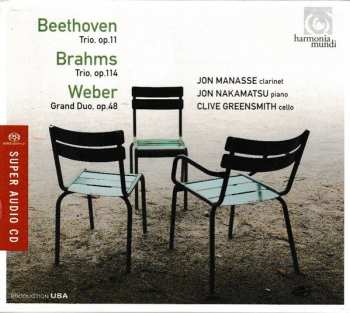 Album Jon Manasse: Beethoven / Brahms / Weber