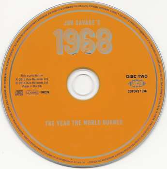 2CD Jon Savage: Jon Savage's 1968 (The Year The World Burned) 250748