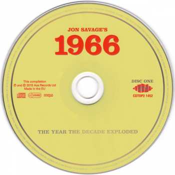 2CD Jon Savage: Jon Savage’s 1966 (The Year The Decade Exploded) 424171