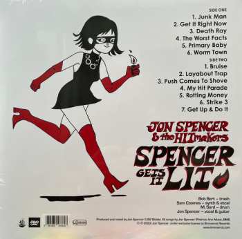 LP Jon Spencer & The Hitmakers: Spencer Gets It Lit CLR | LTD 474464
