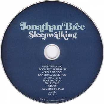 CD Jonathan Bree: Sleepwalking DIGI 337648