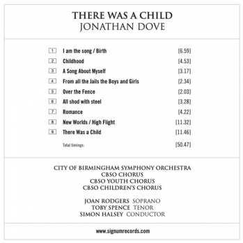 CD Jonathan Dove: There Was A Child   323050