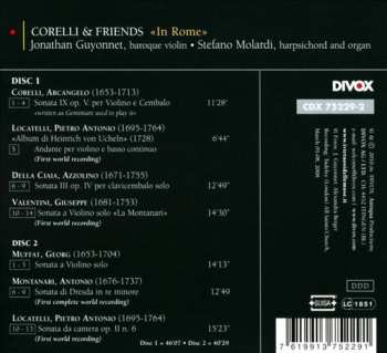 2CD Jonathan Guyonnet: Corelli & Friends︱"In Rome" 444915