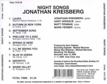 CD Jonathan Kreisberg: Night Songs 95446