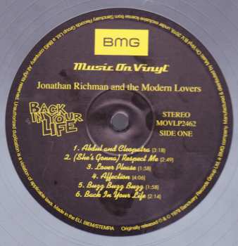 LP Jonathan Richman & The Modern Lovers: Back In Your Life NUM | CLR 302334