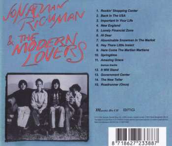 CD Jonathan Richman & The Modern Lovers: Jonathan Richman & The Modern Lovers 474126