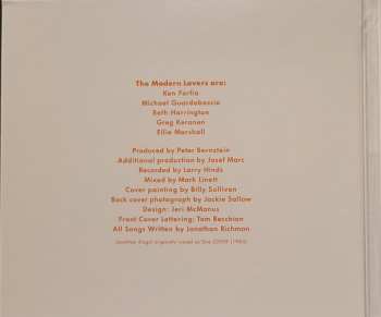 CD Jonathan Richman & The Modern Lovers: Jonathan Sings! 492362