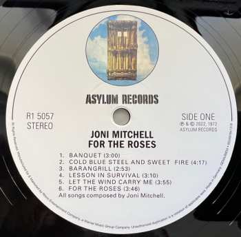 LP Joni Mitchell: For The Roses 396563