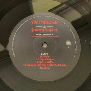 LP Joni Mitchell: Paris Theatre 1970 The Classic London Broadcast 411088