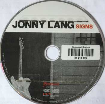 CD Jonny Lang: Signs DIGI 32534