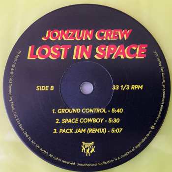 LP The Jonzun Crew: Lost In Space LTD | CLR 406588