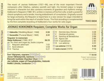 CD Joonas Kokkonen: Requiem; Complete Works For Organ 115872
