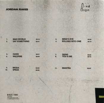 CD Jordan Rakei: Origin 407592