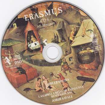 6SACD Jordi Savall: Erasmus Van Rotterdam - Éloge De La Folie 120678