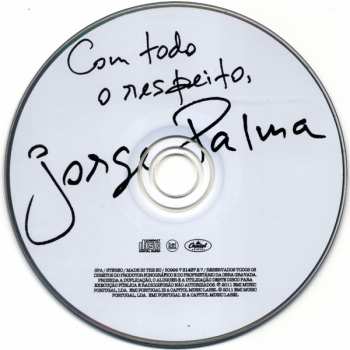 CD Jorge Palma: Com Todo O Respeito
