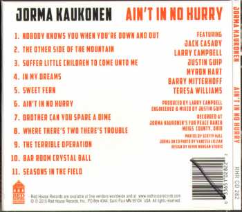 CD Jorma Kaukonen: Ain't In No Hurry 122668