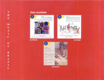 CD Jose Antonio De Almeida Prado: Almeida Prado: Works For Piano And Orchestra 313937