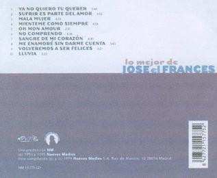 CD José "El Francés": Lo Mejor De José El Francés 255142