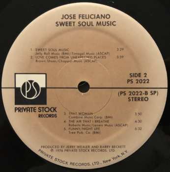 LP José Feliciano: Sweet Soul Music 190985