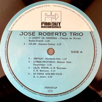 LP José Roberto Trio: José Roberto Trio 419269