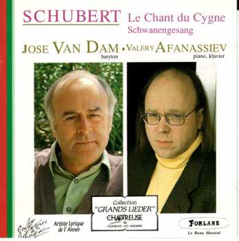 Album José van Dam: Schubert Schwanengesang