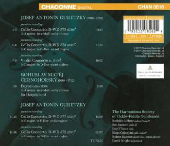 CD Josef Antonín Gurecký: Concertos Of Josef Guretzky 520024