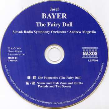 CD Josef Bayer: The Fairy Doll 188793