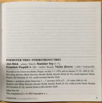CD Josef Bohuslav Foerster: Complete Piano Trios