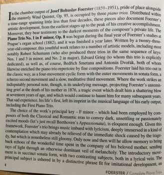 CD Josef Bohuslav Foerster: Complete Piano Trios