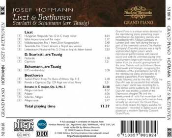 CD Josef Hofmann: Liszt & Beethoven Scarlatti & Schumann 281734