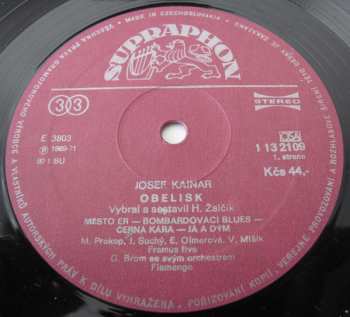 LP Josef Kainar: Obelisk