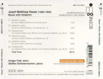 CD Josef Matthias Hauer: Music With Hölderlin - Lieder - Piano Pieces 118895