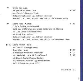 2CD Josef Metternich: Legenden des Gesanges, Vol.10 (Arien Und Szenen Aus Opern / Interview) 445589