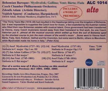 CD Josef Mysliveček: Baroque Bohemia & Beyond 122782