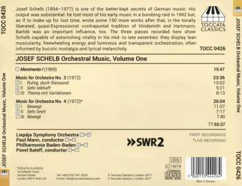 CD Josef Schelb: Orchestral Music, Volume One 245914