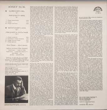 LP Josef Suk: Piano Quartet / String Quartet No. 2 434746