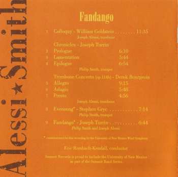 CD Joseph Alessi: Fandango 272255