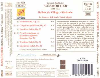 CD Joseph Bodin De Boismortier: Ballets De Village 436822