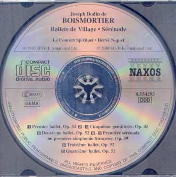 CD Joseph Bodin De Boismortier: Ballets De Village 436822