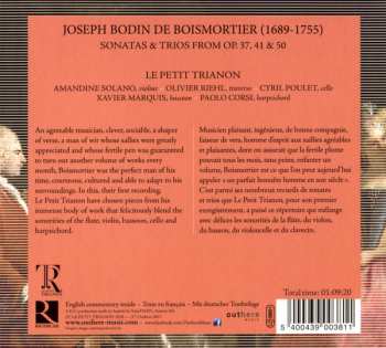 CD Joseph Bodin De Boismortier: Sonatas & Trios 282813