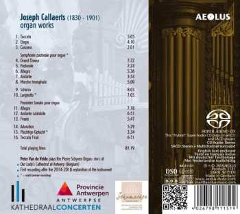 SACD Joseph Callaerts: Organ Works 181777